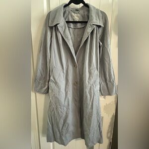 Everlane Women's Light Gray Trench Coat